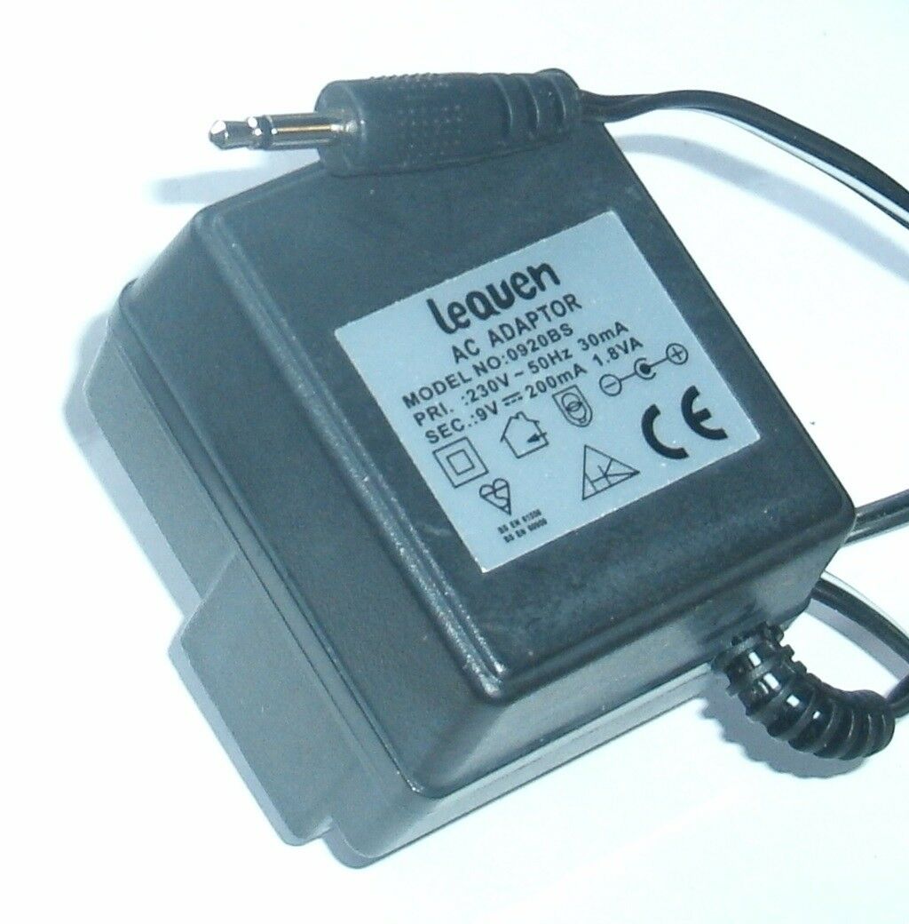*100% Brand NEW*0920BS LEAVEN 9V 200mA AC ADAPTER POWER SUPPLY